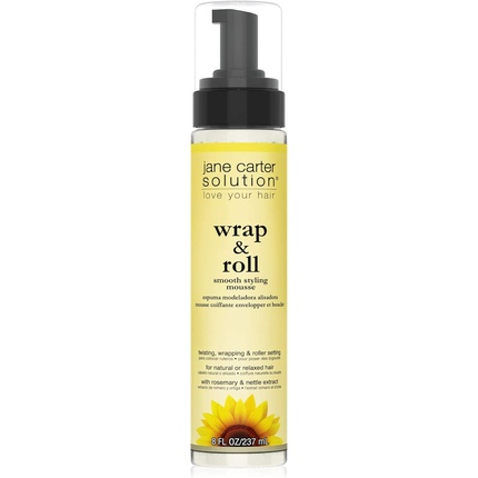 Мусс для гладкой укладки Wrap & Roll, 8 унций — без наращивания Jane Carter Solution
Мусс для гладкой укладки Wrap & Roll, 8 унций — без наращивания Jane Carter Solution