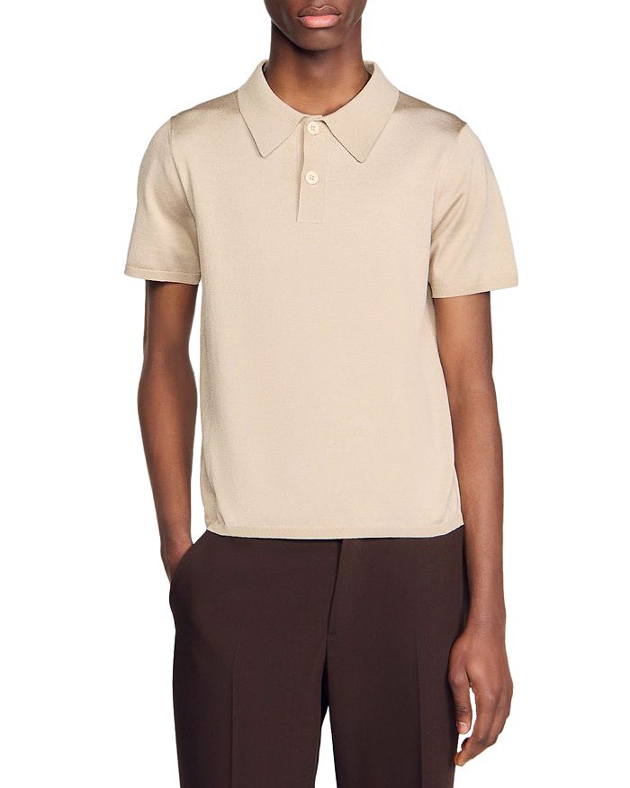 Поло Pablo Slim Fit вязаное Sandro, коричневый/бежевый
Поло Pablo Slim Fit вязаное Sandro, коричневый/бежевый