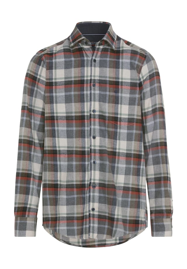 Повседневная рубашка удобного кроя с воротником на пуговицах Casamoda, зеленый
Повседневная рубашка удобного кроя с воротником на пуговицах Casamoda, зеленый