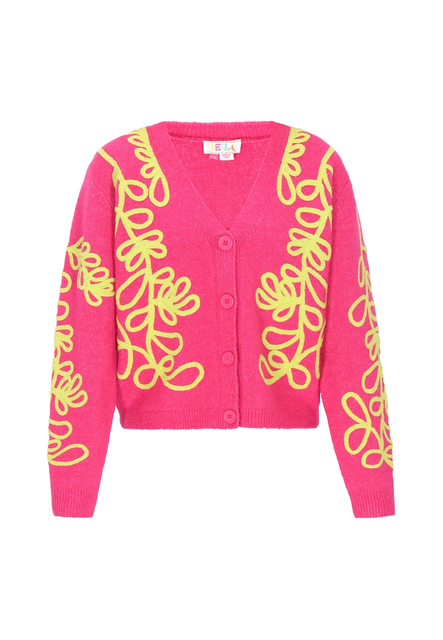 Вязаный кардиган IZIA, розовый
Вязаный кардиган IZIA, розовый