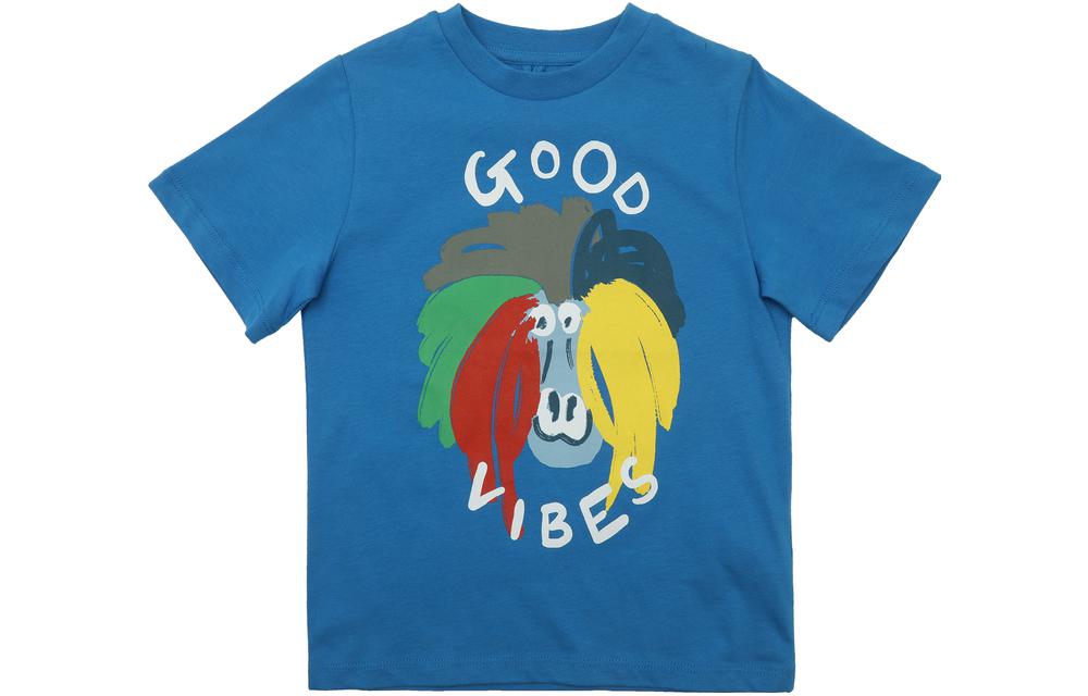 Stella McCartney Футболка синяя детская
Stella McCartney Футболка синяя детская