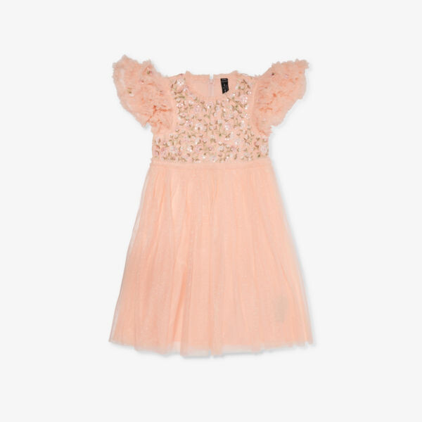 Платье posy из переработанного полиэстера, украшенное пайетками, 4–10 лет Needle And Thread, цвет faded coral
Платье posy из переработанного полиэстера, украшенное пайетками, 4–10 лет Needle And Thread, цвет faded coral