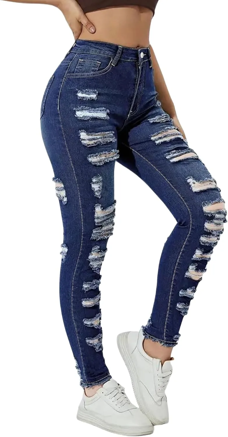 Женские джинсы с высокой посадкой и потертостями Hhhchpm
Женские джинсы с высокой посадкой и потертостями Hhhchpm