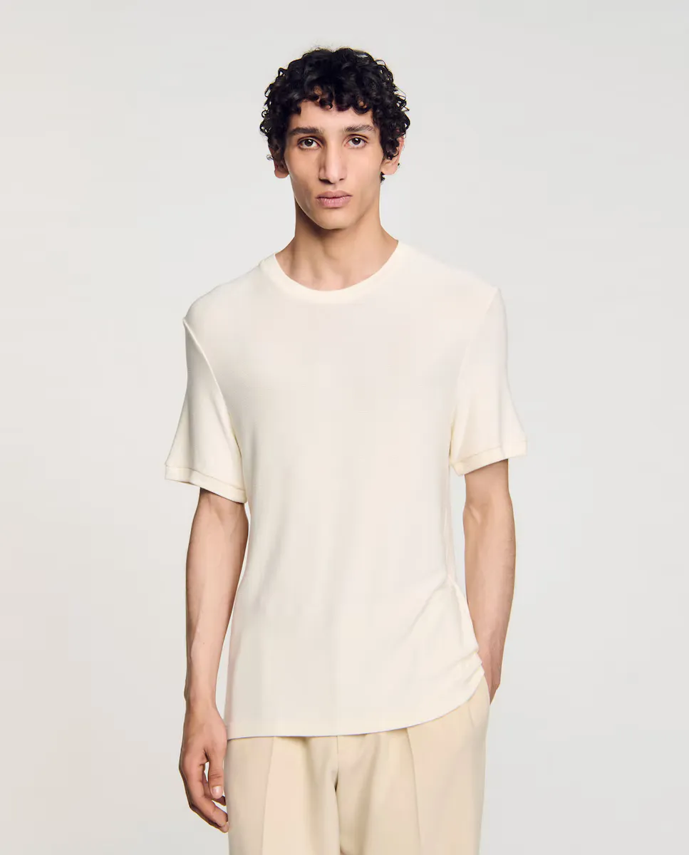 Футболка мужская с круглым вырезом Sandro, белый
Футболка мужская с круглым вырезом Sandro, белый