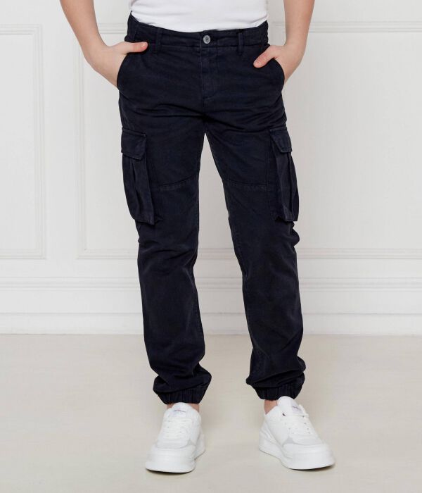 Брюки-Карго Relaxed fit Guess, синий 
Брюки-Карго Relaxed fit Guess, синий