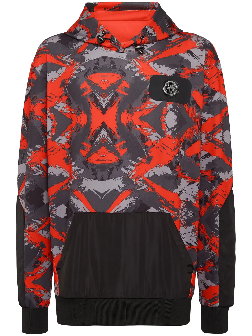 Худи с камуфляжным принтом и нашивкой-логотипом Plein Sport, оранжевый
Худи с камуфляжным принтом и нашивкой-логотипом Plein Sport, оранжевый