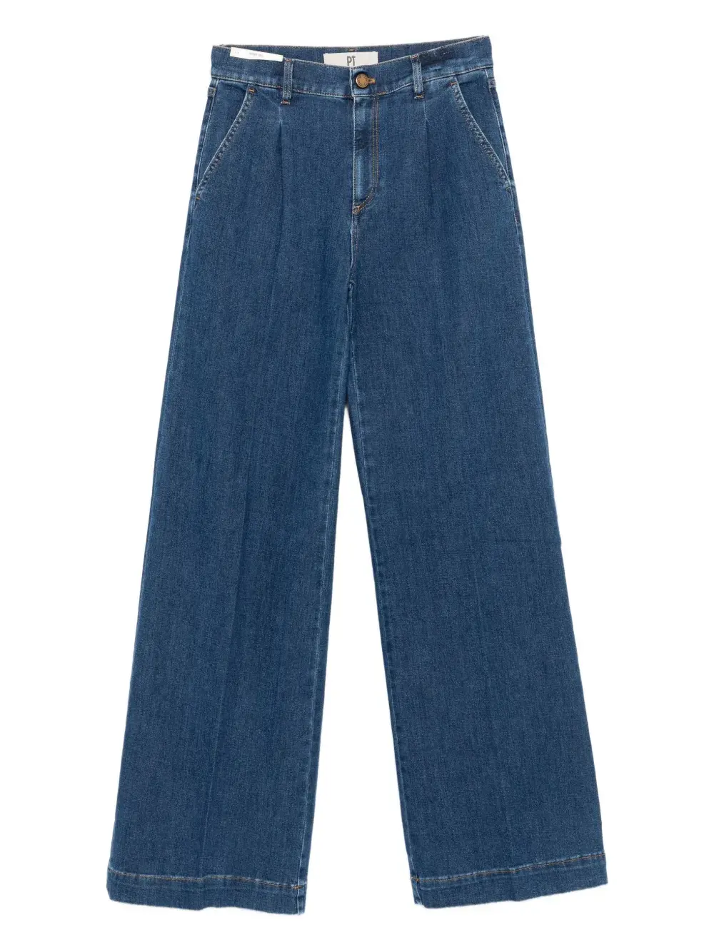 Плиссированные брюки Pt Torino, синий
Плиссированные брюки Pt Torino, синий