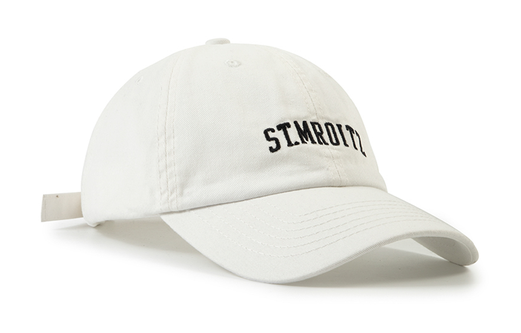 BAIJUAN Хлопковая бейсболка унисекс, Ecru 
BAIJUAN Хлопковая бейсболка унисекс, Ecru