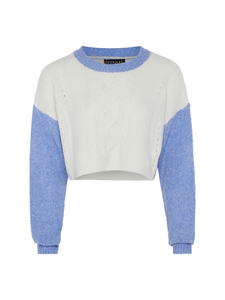 Пуловер FENIA, цвет wollweiss blau 
Пуловер FENIA, цвет wollweiss blau
