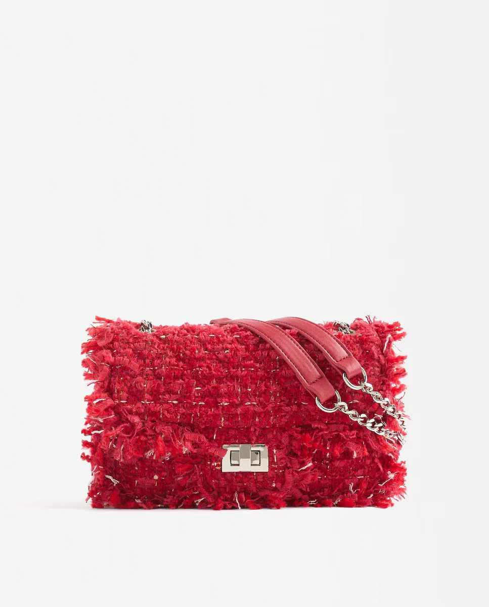 Трансформируемая вечерняя сумочка из твида с застежкой на пуговицы, однотонная Parfois, красный
Трансформируемая вечерняя сумочка из твида с застежкой на пуговицы, однотонная Parfois, красный