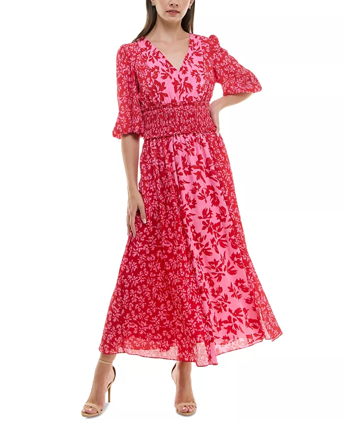 Женское макси-платье с присборенной талией и цветочным принтом Taylor, розовый
Женское макси-платье с присборенной талией и цветочным принтом Taylor, розовый