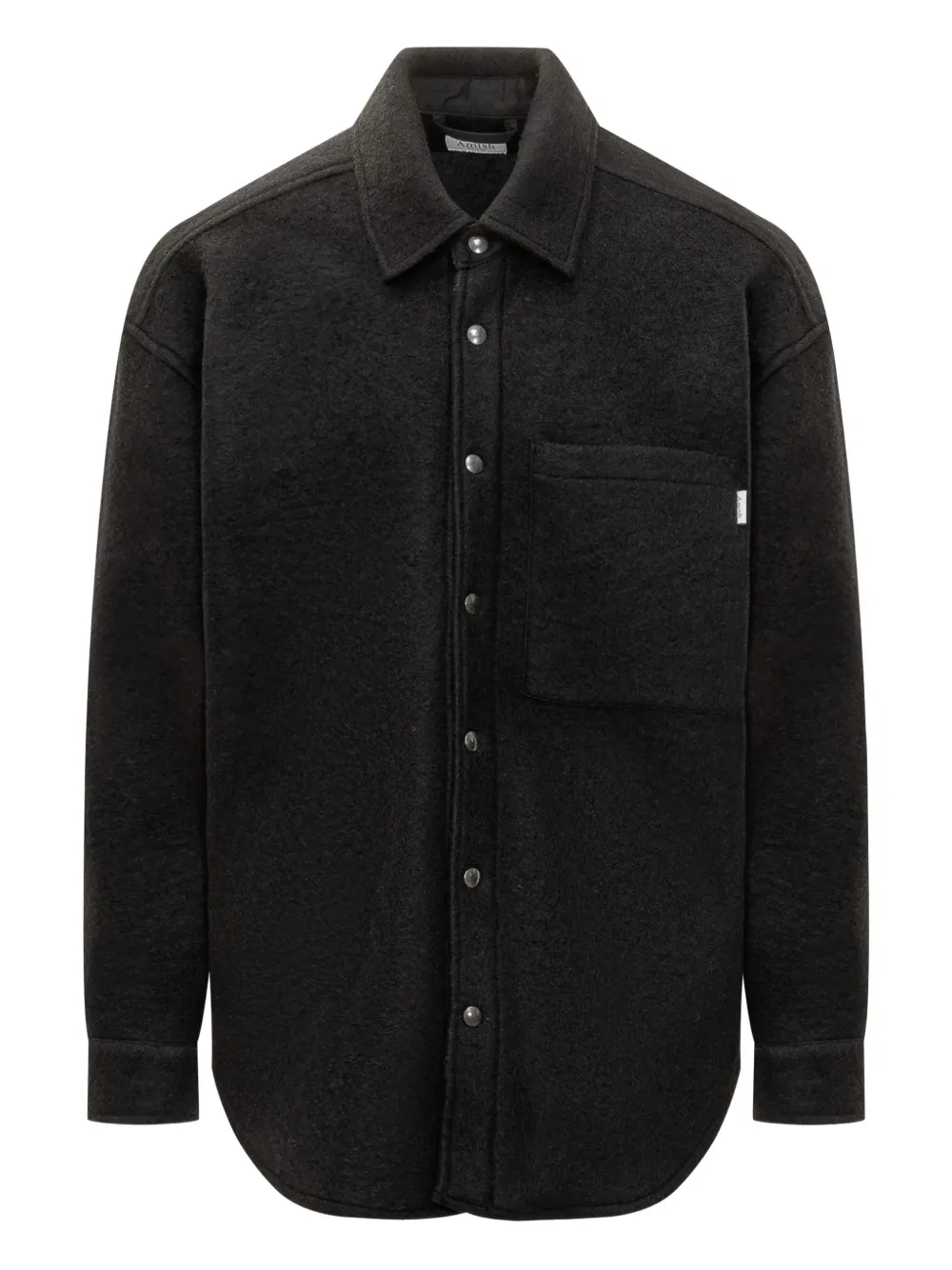 Рубашка с накладным карманом на пуговицах AMISH, черный
Рубашка с накладным карманом на пуговицах AMISH, черный