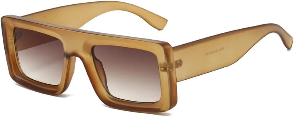 Солнцезащитные очки в стиле ретро, квадратная форма, для женщин, с индивидуальным дизайном, универсальные повседневные очки для мужчин, защита от УФ-излучения UV400 UATXTAU, Brown
Солнцезащитные очки в стиле ретро, квадратная форма, для женщин, с индивидуальным дизайном, универсальные повседневные очки для мужчин, защита от УФ-излучения UV400 UATXTAU, Brown