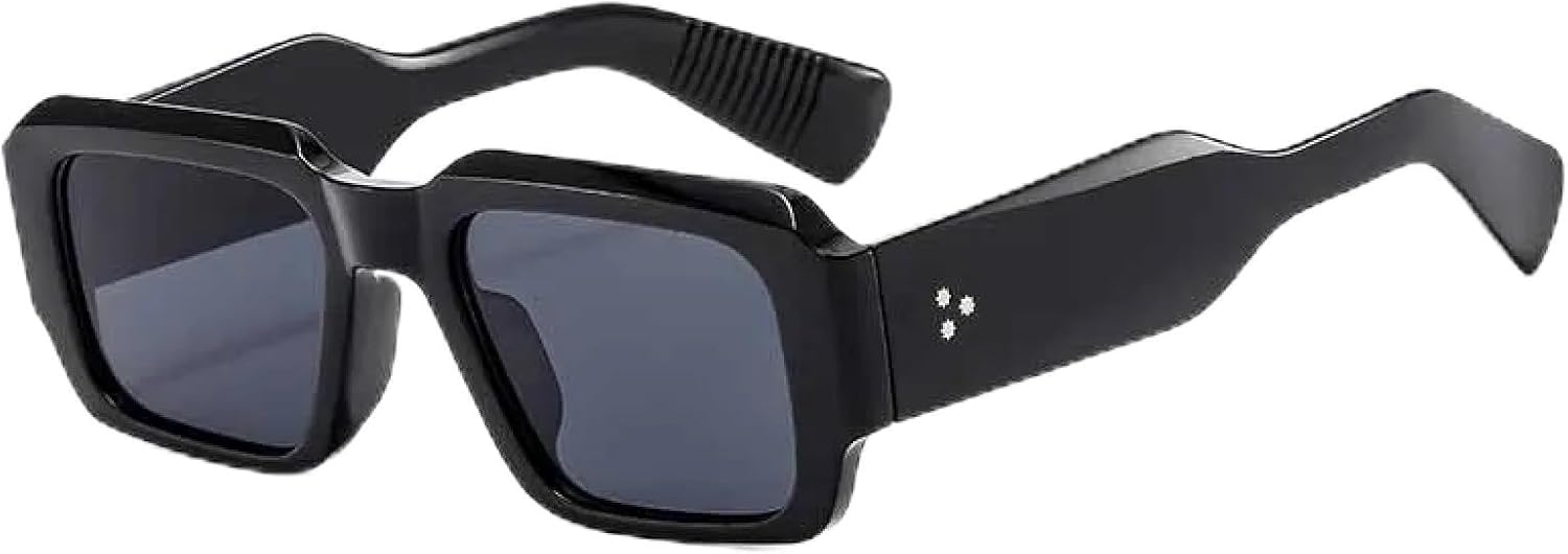 Модные винтажные классические солнцезащитные очки с заклепками для женщин и мужчин, трендовые, роскошные, летние, для путешествий и вождения, солнцезащитные очки UV400 TKKTLLT, Black Gray
Модные винтажные классические солнцезащитные очки с заклепками для женщин и мужчин, трендовые, роскошные, летние, для путешествий и вождения, солнцезащитные очки UV400 TKKTLLT, Black Gray