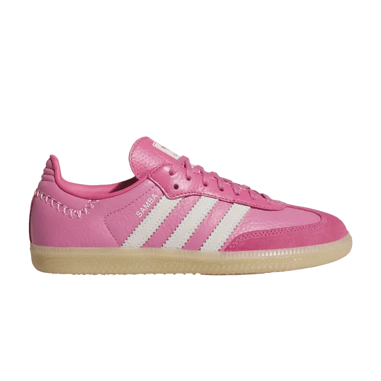 Кроссовки adidas Samba J 'Bliss Pink Gum', розовый
Кроссовки adidas Samba J 'Bliss Pink Gum', розовый
