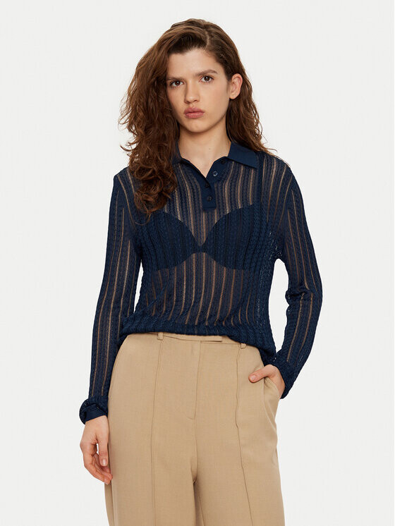 Облегающий свитер Tommy Hilfiger, синий
Облегающий свитер Tommy Hilfiger, синий