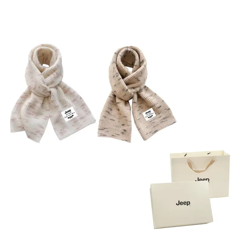 Шарф из полиэстера Unisex Jeep, белый+бежевый
Шарф из полиэстера Unisex Jeep, белый+бежевый