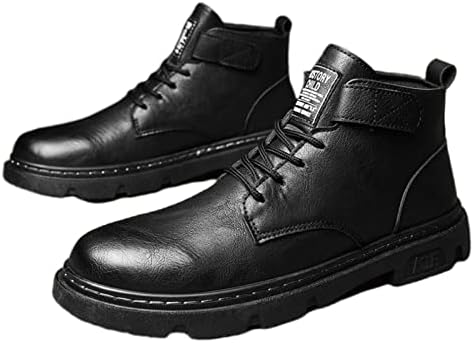 Мужские винтажные флисовые ботинки с круглым носком, итальянская классическая мода, удобная пряжка, шнуровка Vannida, черный
Мужские винтажные флисовые ботинки с круглым носком, итальянская классическая мода, удобная пряжка, шнуровка Vannida, черный