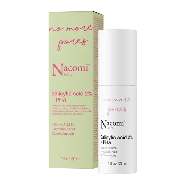 Салициловая кислота 2% + pha, 30 мл Nacomi Next level
Салициловая кислота 2% + pha, 30 мл Nacomi Next level