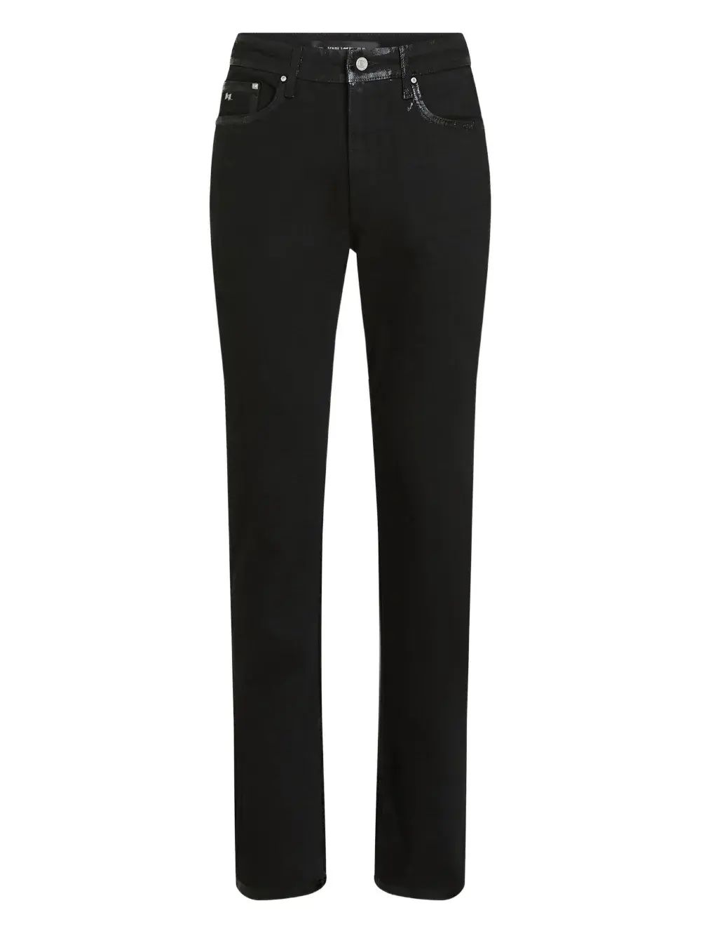 Джинсы с покрытием KARL LAGERFELD, черный
Джинсы с покрытием KARL LAGERFELD, черный