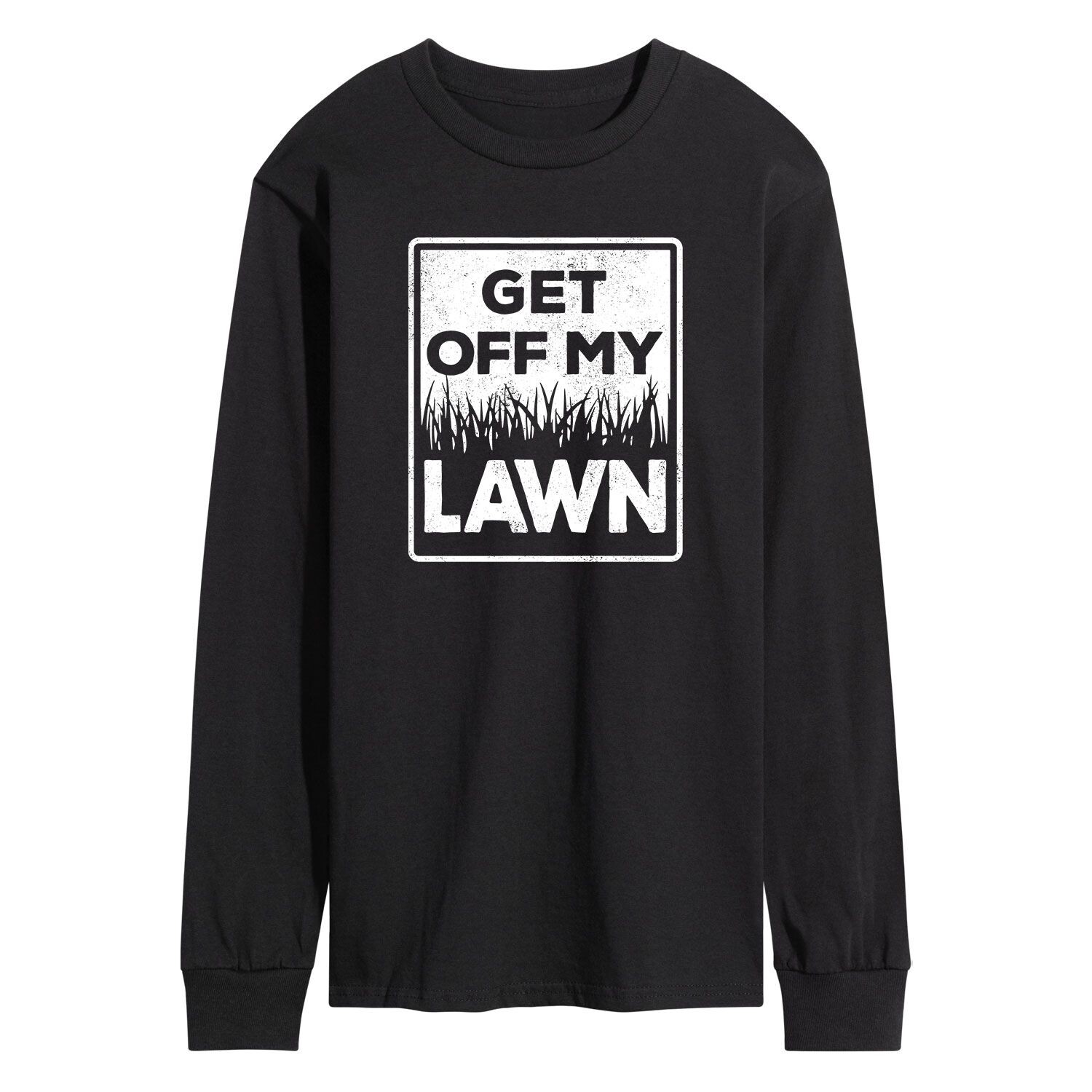 Мужская футболка с длинными рукавами и рисунком Get Off My Lawn Licensed Character
Мужская футболка с длинными рукавами и рисунком Get Off My Lawn Licensed Character
