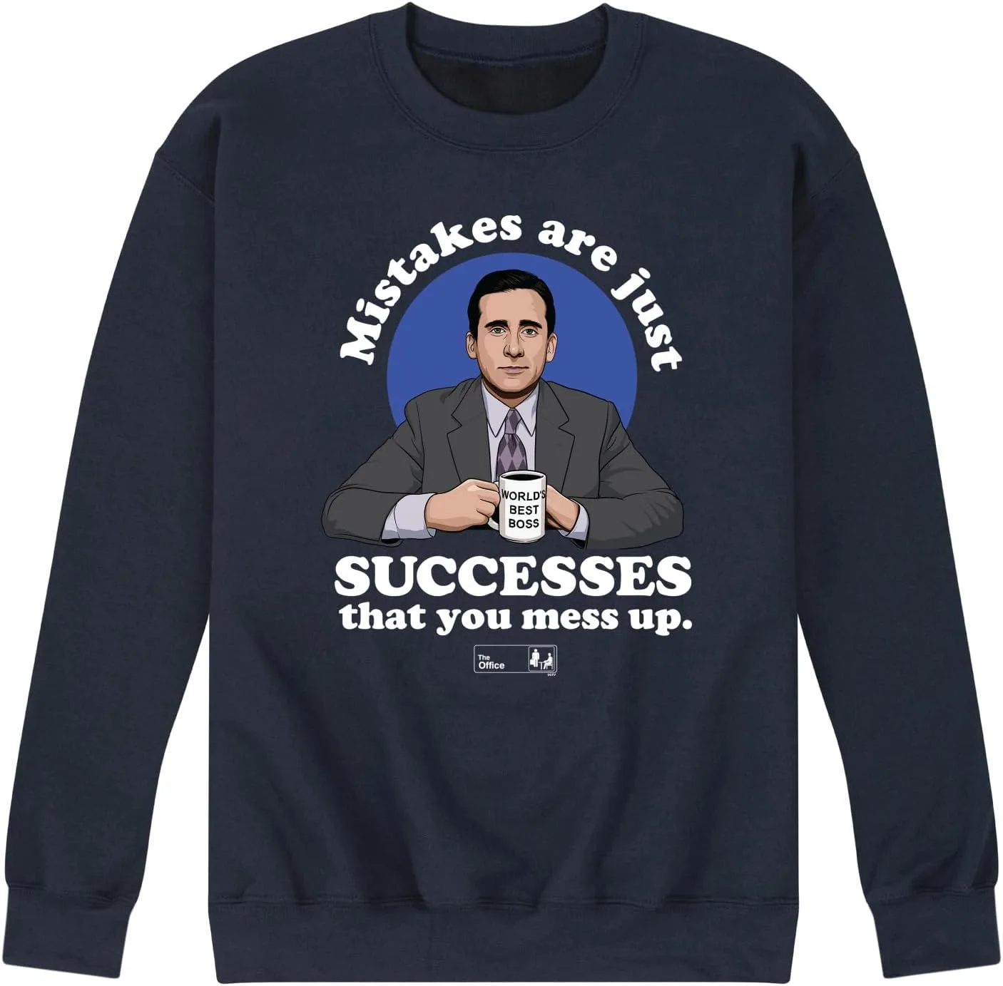 Толстовка The Office с принтом "Michael Mistakes are Successes You Mess Up" HYBRID APPAREL
Толстовка The Office с принтом "Michael Mistakes are Successes You Mess Up" HYBRID APPAREL
