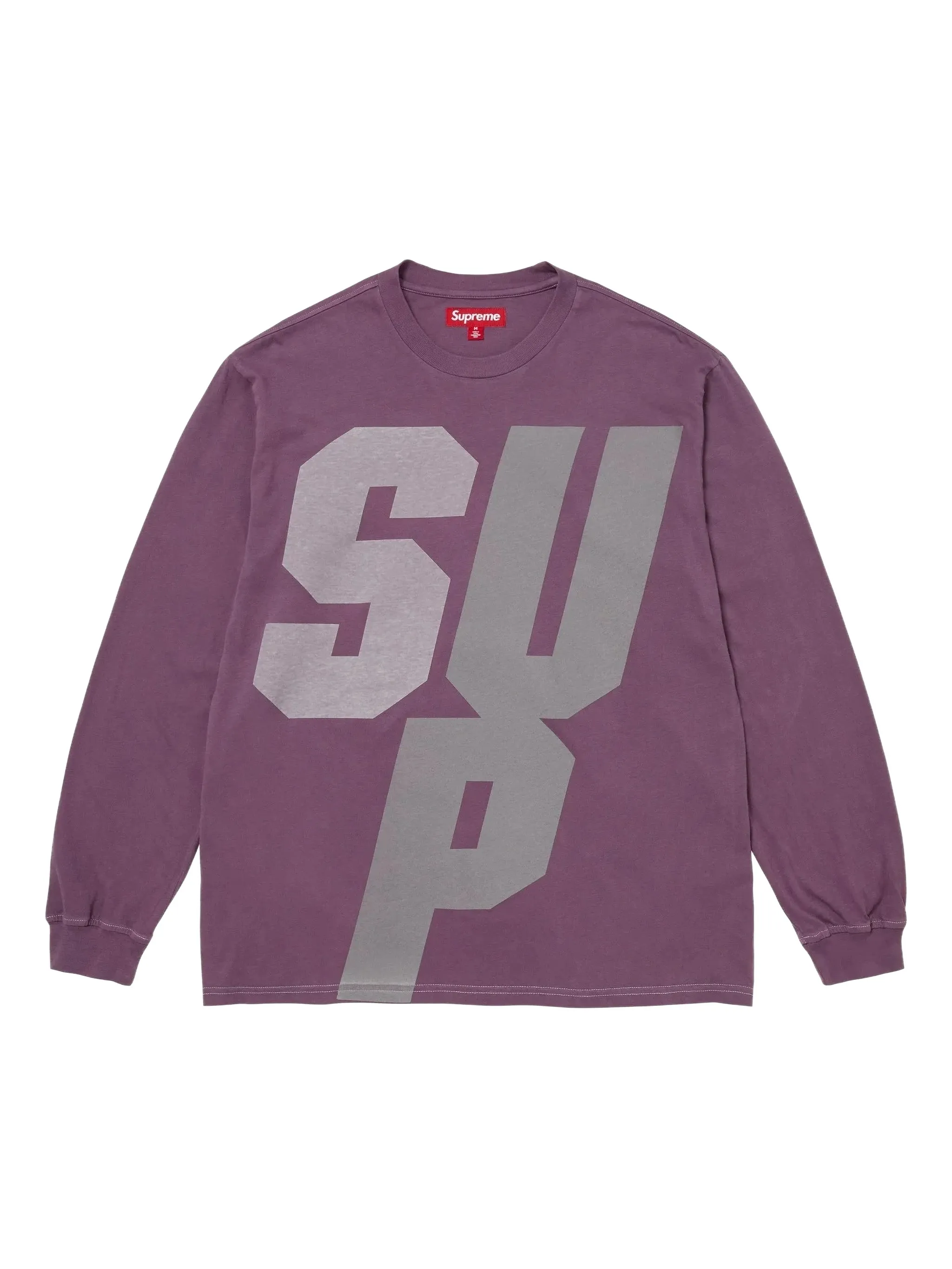 Футболка с длинными рукавами и светоотражающим эффектом Supreme, фиолетовый
Футболка с длинными рукавами и светоотражающим эффектом Supreme, фиолетовый