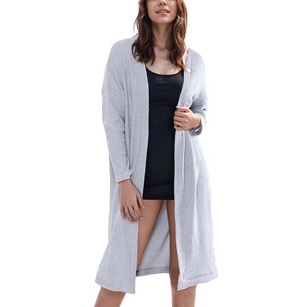 Длинный кардиган дастер Ro & De, Heather Grey
Длинный кардиган дастер Ro & De, Heather Grey