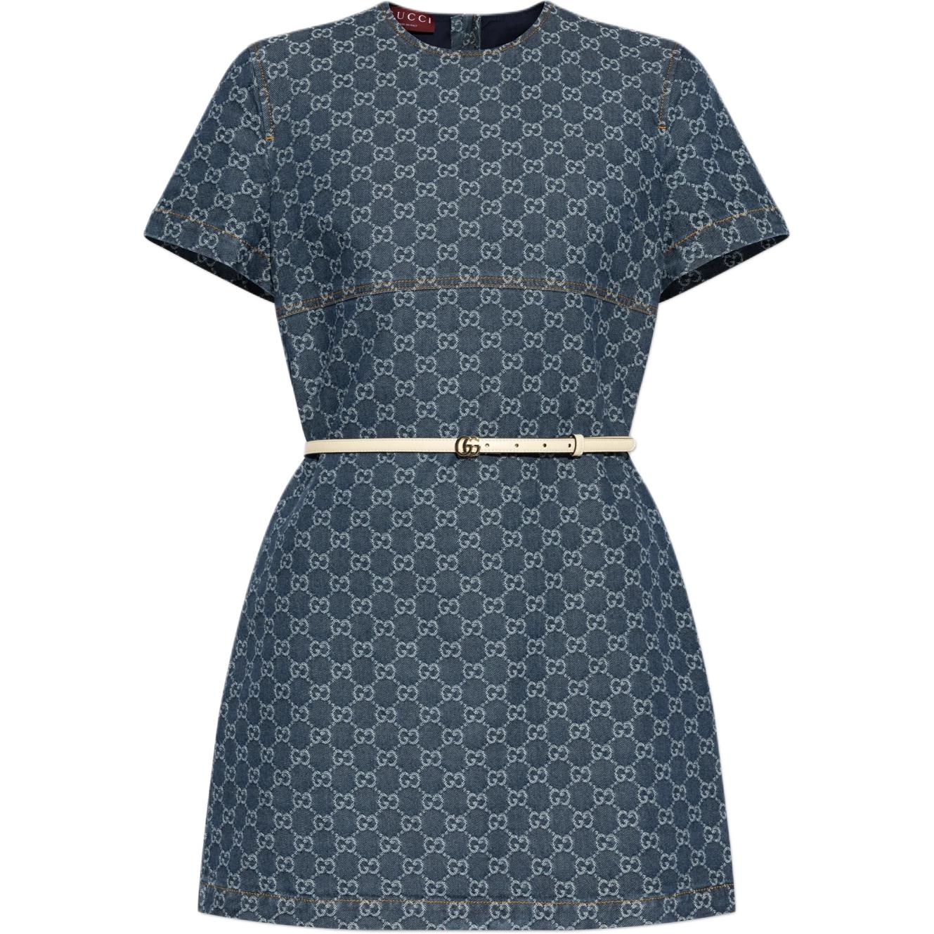 Платье gg denim jacquard GUCCI, синий
Платье gg denim jacquard GUCCI, синий