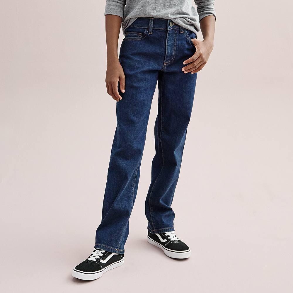 Джинсы прямого кроя Flexwear Sonoma Goods For Life для мальчиков 8–20 лет обычных и хаски размеров, цвет Dark Rinse
Джинсы прямого кроя Flexwear Sonoma Goods For Life для мальчиков 8–20 лет обычных и хаски размеров, цвет Dark Rinse