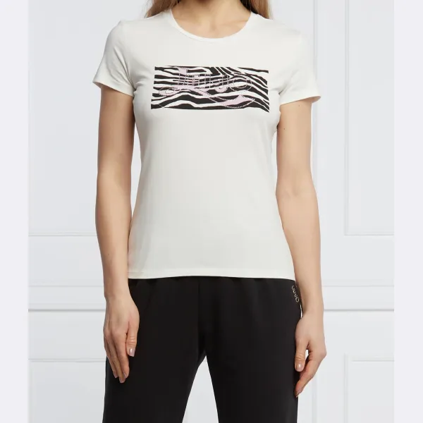 Футболка стандартного кроя Liu Jo, бежевый
Футболка стандартного кроя Liu Jo, бежевый