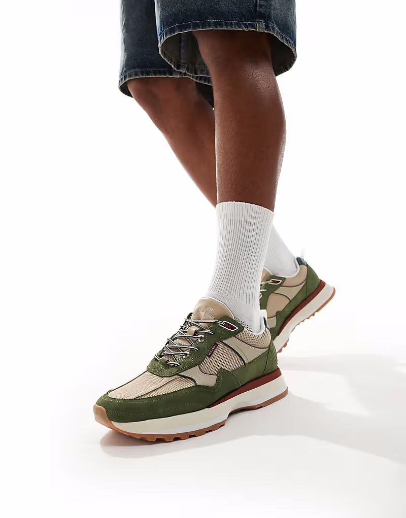 Массивные кроссовки Paul Smith из замши с логотипом зеленого цвета PS Paul Smith
Массивные кроссовки Paul Smith из замши с логотипом зеленого цвета PS Paul Smith