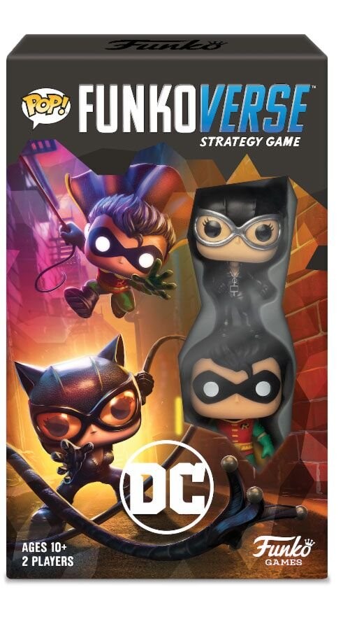Funko POP DC Funkoverse, автономное расширение для настольной игры Funko POP!
Funko POP DC Funkoverse, автономное расширение для настольной игры Funko POP!