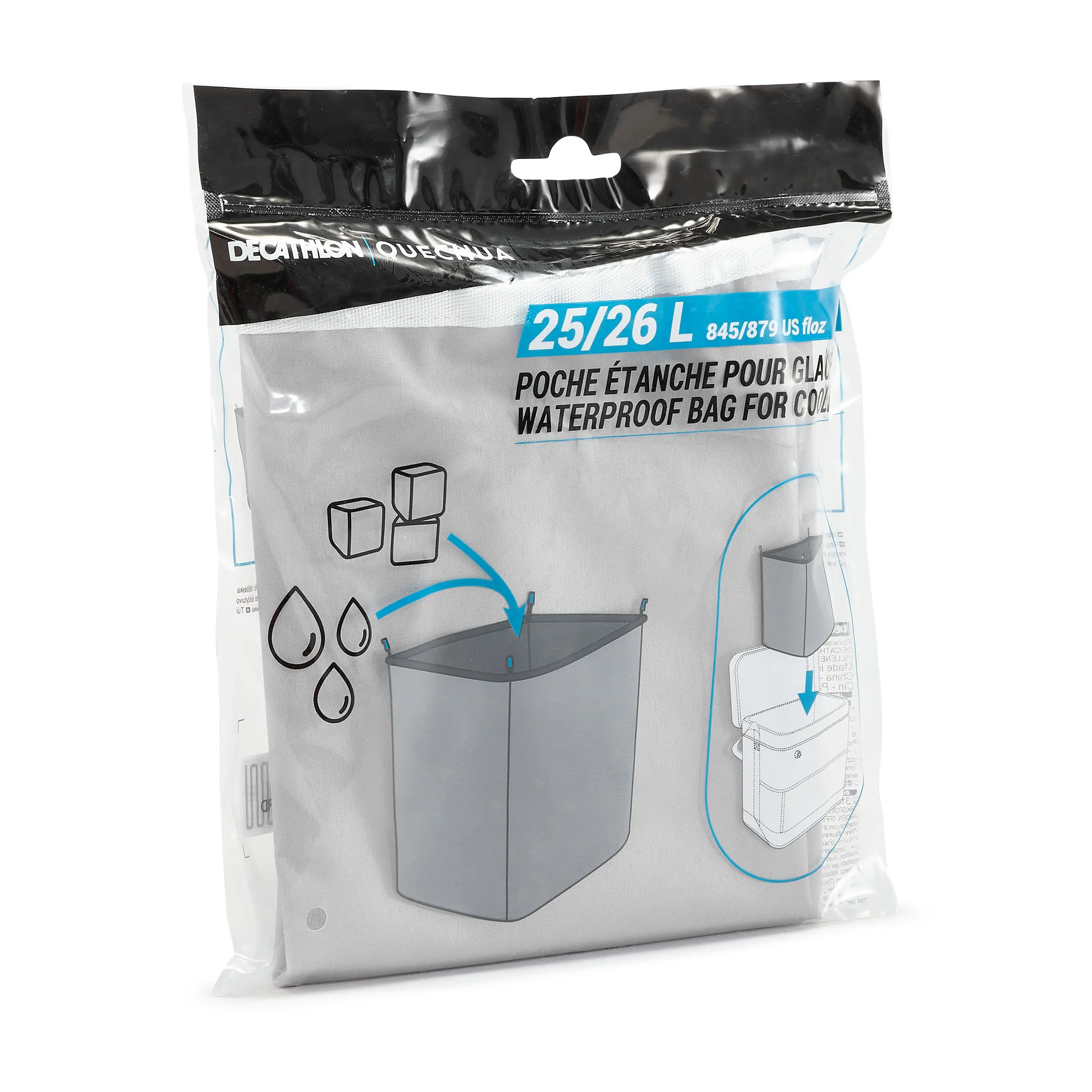 Портативная сумка-холодильник Quechua Compact Fresh 25 л водонепроницаемая
Портативная сумка-холодильник Quechua Compact Fresh 25 л водонепроницаемая