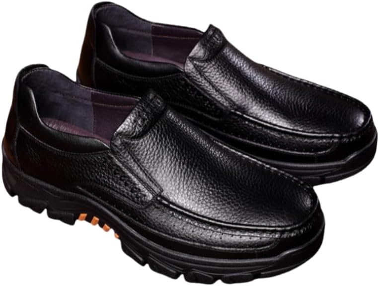 Мужские классические туфли Оксфорд, прочные, противоскользящие, для свадьбы, деловой встречи и вечеринки, повседневные для среднего возраста Hoalox, черный
Мужские классические туфли Оксфорд, прочные, противоскользящие, для свадьбы, деловой встречи и вечеринки, повседневные для среднего возраста Hoalox, черный