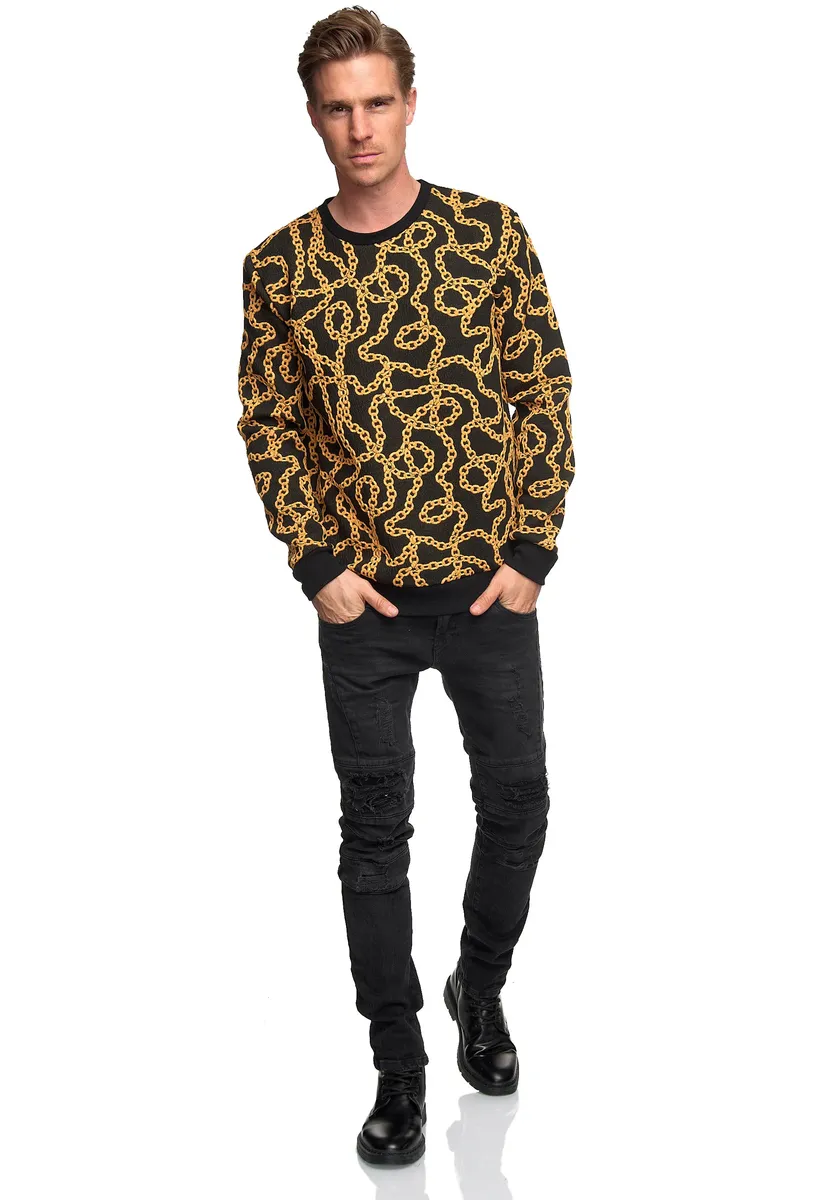 Вязаный свитер Rusty Neal с необычным узором, черный
Вязаный свитер Rusty Neal с необычным узором, черный