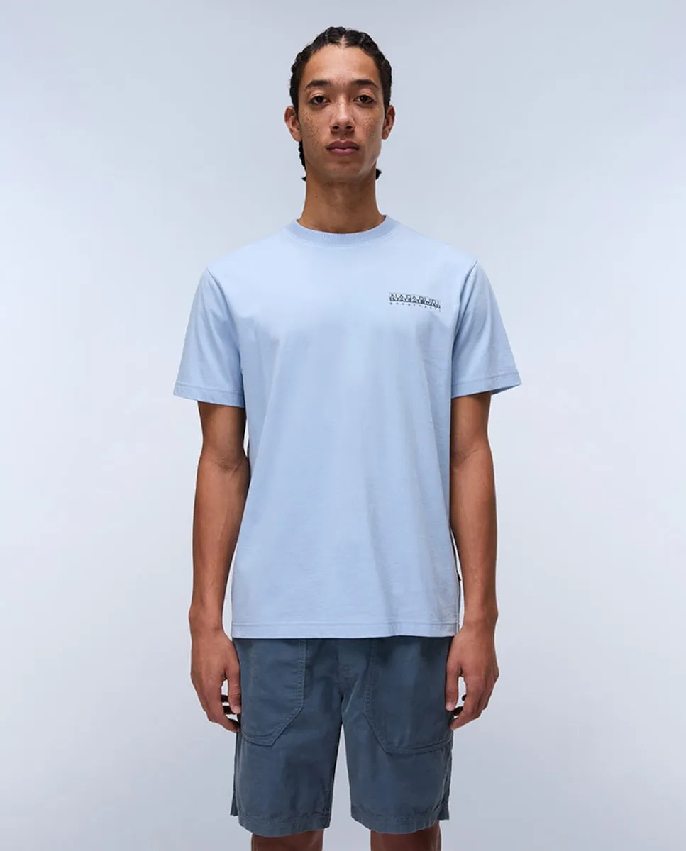 Мужская футболка с коротким рукавом Sovana SS Napapijri, голубой
Мужская футболка с коротким рукавом Sovana SS Napapijri, голубой