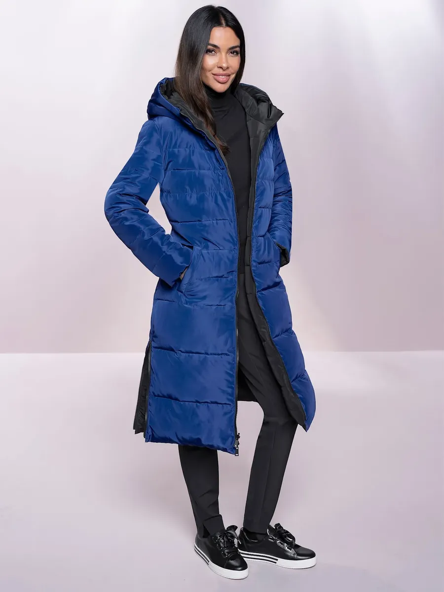 Стеганое пальто Heine, синий
Стеганое пальто Heine, синий