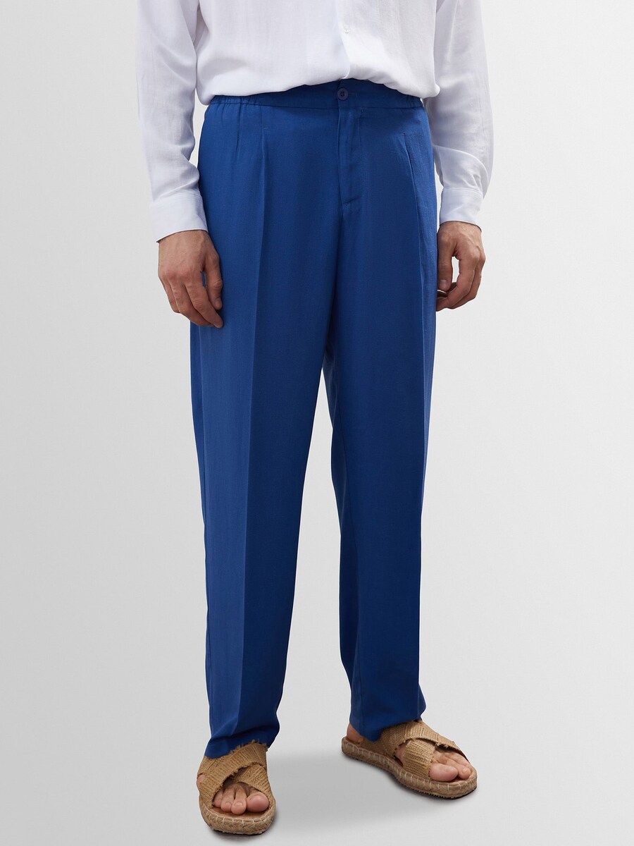 Свободные брюки со складками спереди Antioch, синий
Свободные брюки со складками спереди Antioch, синий