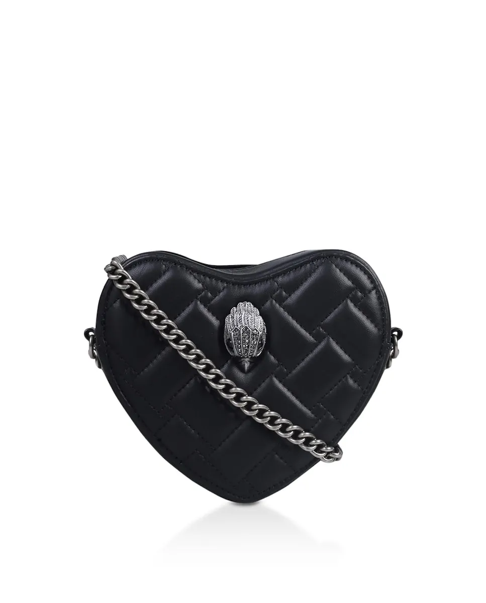 Женская сумка-сердце с цепочкой Kurt Geiger, черный
Женская сумка-сердце с цепочкой Kurt Geiger, черный
