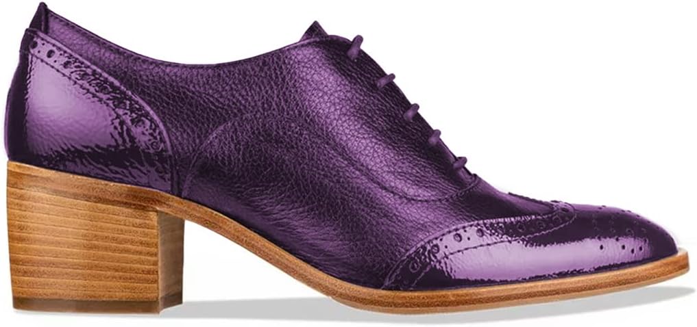 Женские перфорированные оксфорды FOWT с шнуровкой, миндальные носки, средний массивный каблук, броги, повседневные унисекс дерби-обувь для офиса, отпуска и бизнеса, размеры США 4-16, пурпурный
Женские перфорированные оксфорды FOWT с шнуровкой, миндальные носки, средний массивный каблук, броги, повседневные унисекс дерби-обувь для офиса, отпуска и бизнеса, размеры США 4-16, пурпурный