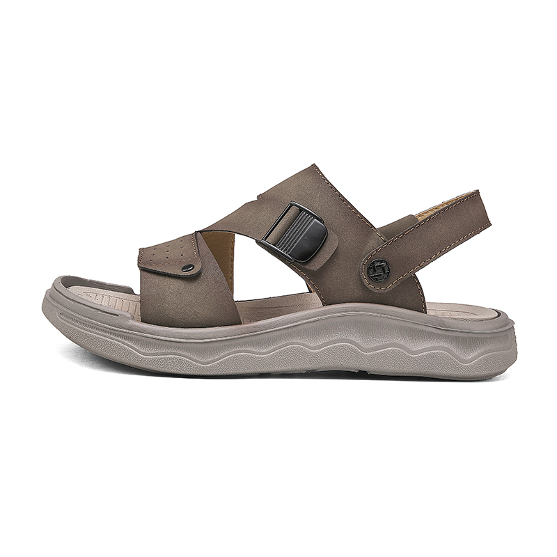 UAXBO Пляжные сандалии мужские цвета хаки/черный/коричневый 
UAXBO Пляжные сандалии мужские цвета хаки/черный/коричневый