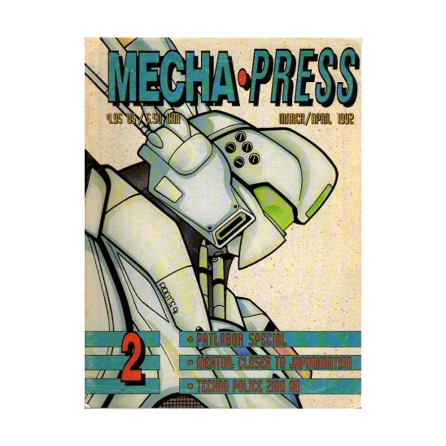 Журнал #2 "Patlabor Special, Mekton - Closer to Japanimation", Mecha Press - The Anime Model and Game Magazine
Журнал #2 "Patlabor Special, Mekton - Closer to Japanimation", Mecha Press - The Anime Model and Game Magazine