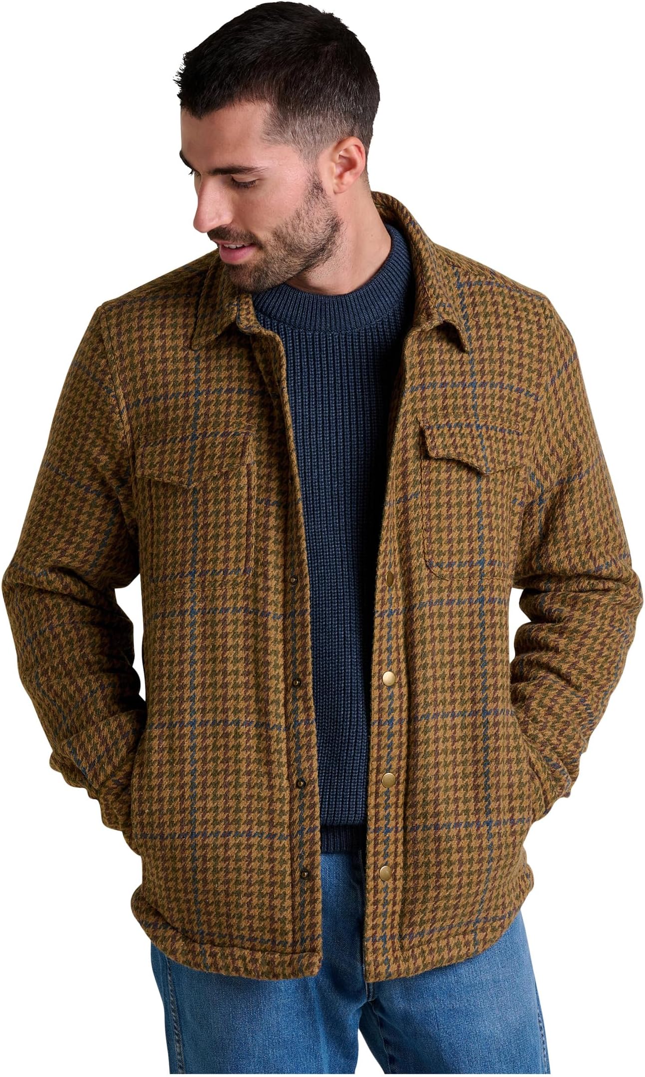 Мужская куртка-рубашка Mojac III Toad&Co, Honey Brown Houndstooth
Мужская куртка-рубашка Mojac III Toad&Co, Honey Brown Houndstooth