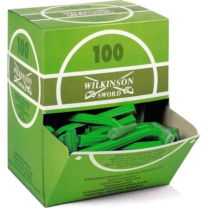 Одноразовая больничная бритва Wilkinson 100 шт., Wilkinson Sword
Одноразовая больничная бритва Wilkinson 100 шт., Wilkinson Sword