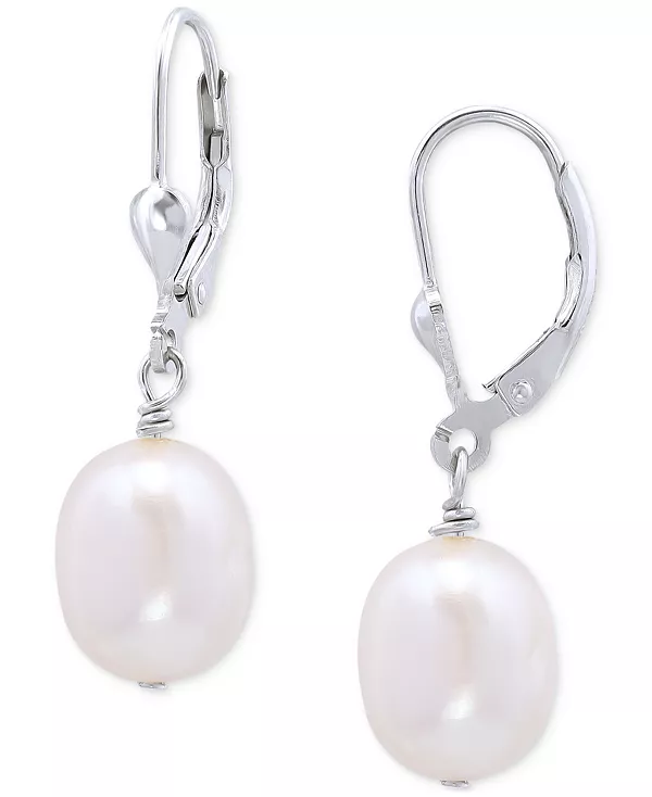 Серьги-Подвески из культивированного пресноводного барочного жемчуга (10 мм) с застежкой-рычагом, созданные для Macy's Giani Bernini, silver
Серьги-Подвески из культивированного пресноводного барочного жемчуга (10 мм) с застежкой-рычагом, созданные для Macy's Giani Bernini, silver