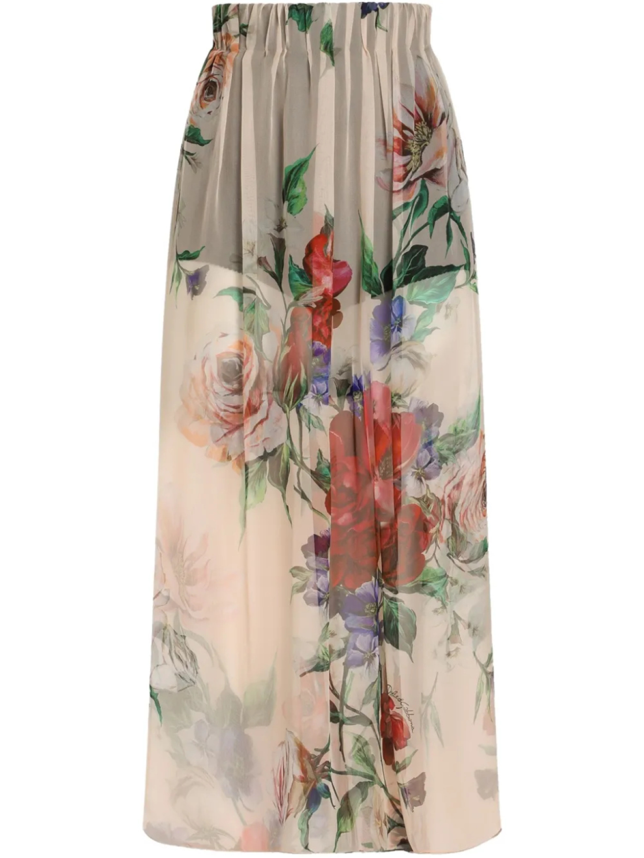 Dolce & Gabbana юбка миди с цветочным принтом, нейтральный
Dolce & Gabbana юбка миди с цветочным принтом, нейтральный
