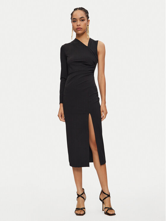 Коктейльное платье стандартного кроя Rinascimento, черный
Коктейльное платье стандартного кроя Rinascimento, черный