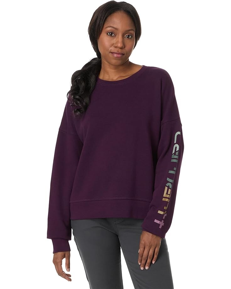 Свитер Carhartt TENCEL Fiber Series Loose Fit Sleeve Graphic Sweatshirt, цвет Eggplant
Свитер Carhartt TENCEL Fiber Series Loose Fit Sleeve Graphic Sweatshirt, цвет Eggplant