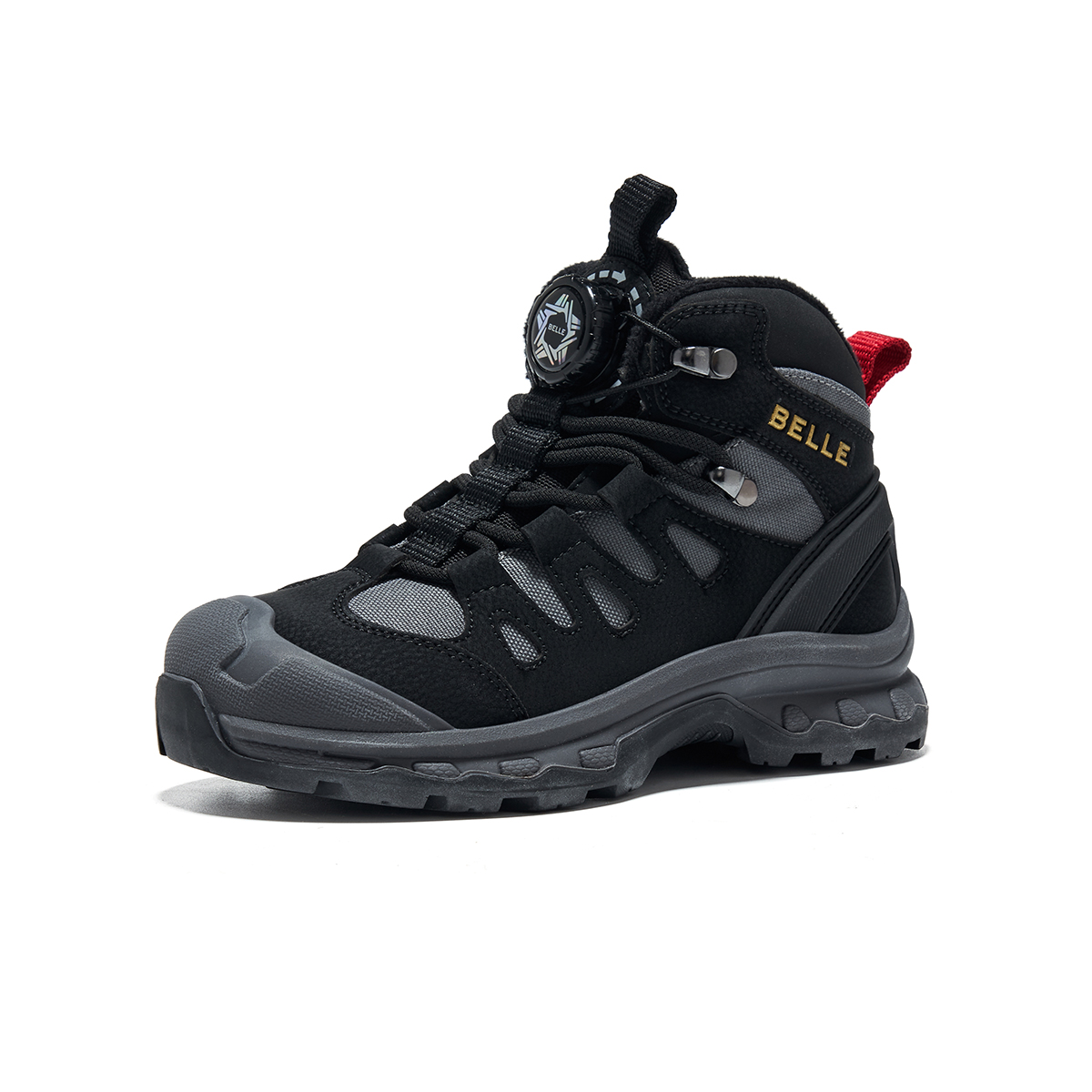 Детские кроссовки с высоким берцем, устойчивые к износу и противоскользящие BELLE, черный
Детские кроссовки с высоким берцем, устойчивые к износу и противоскользящие BELLE, черный
